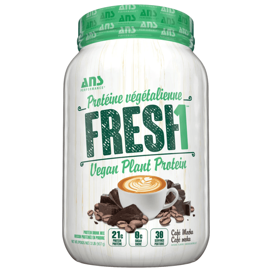 907g Cafe Mocha | ANS Performance FRESH1 Vegan Protein Powder 