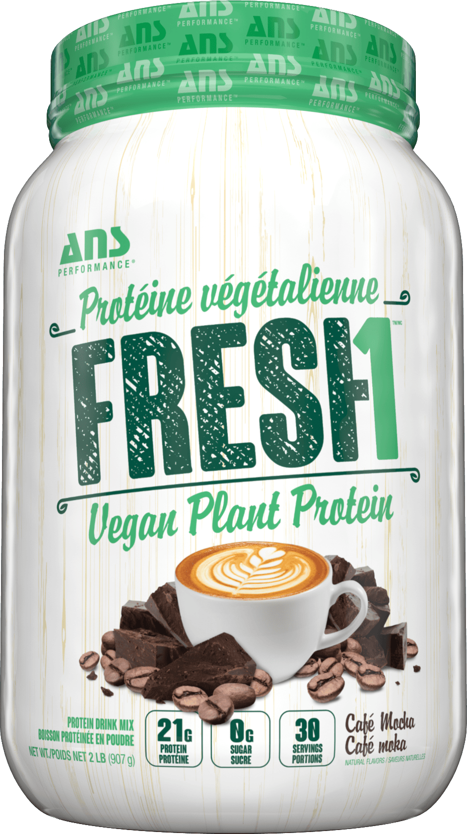ANS Performance FRESH1 Vegan Protein Cafe Mocha