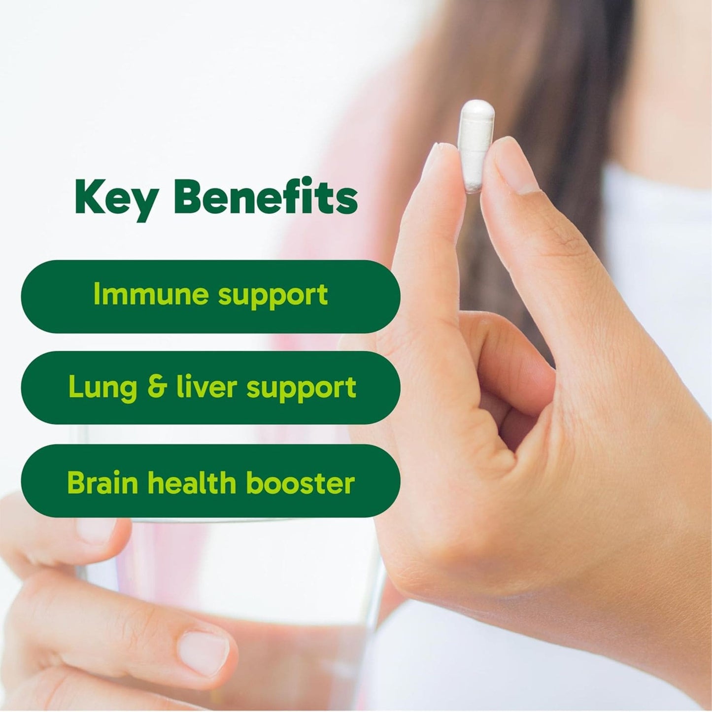 90 Capsules | Organika NAC (N-Acetyl-L-Cysteine) 1000 mg