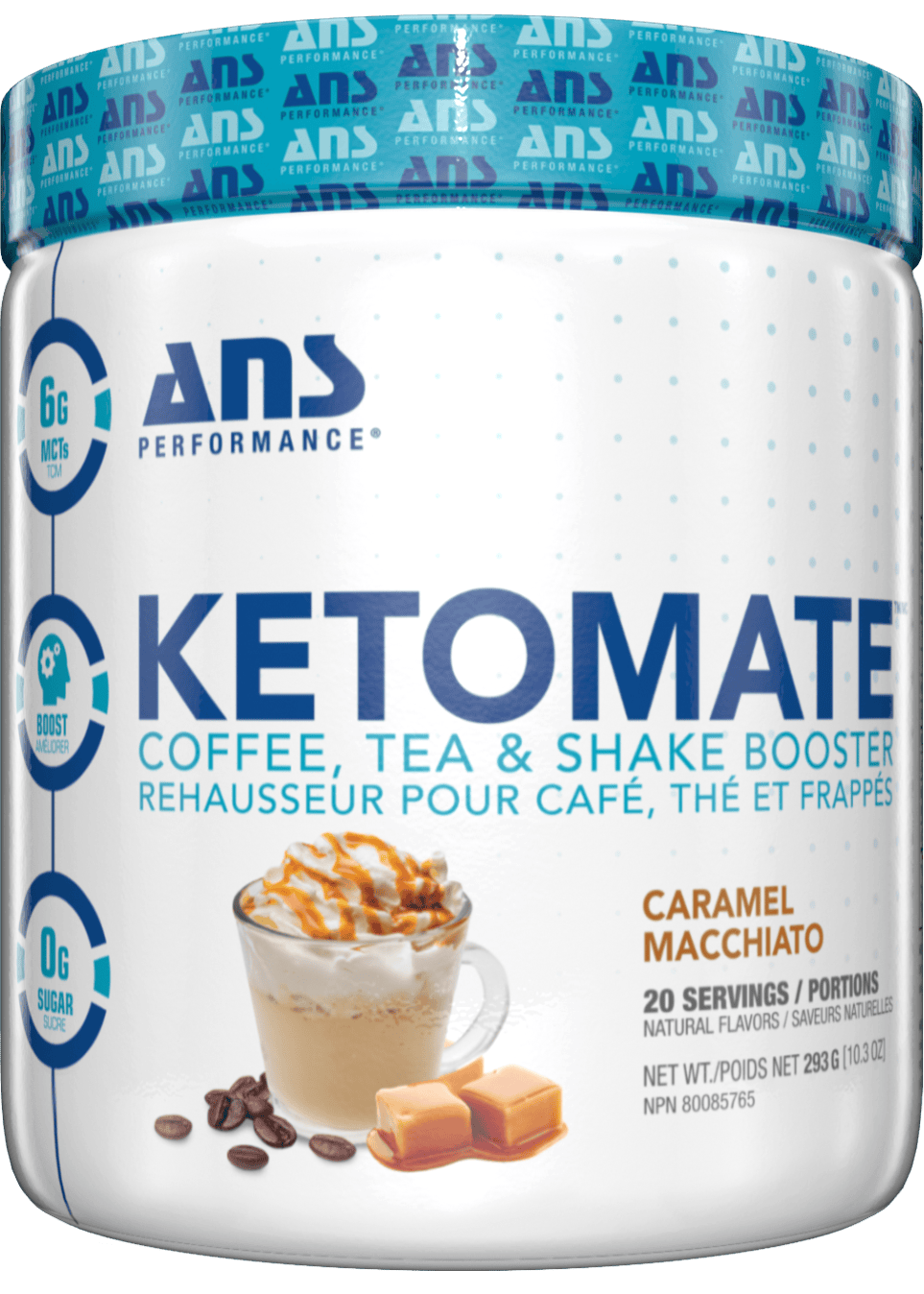 ANS Performance KETOMATE Creamer Caramel Macchiato