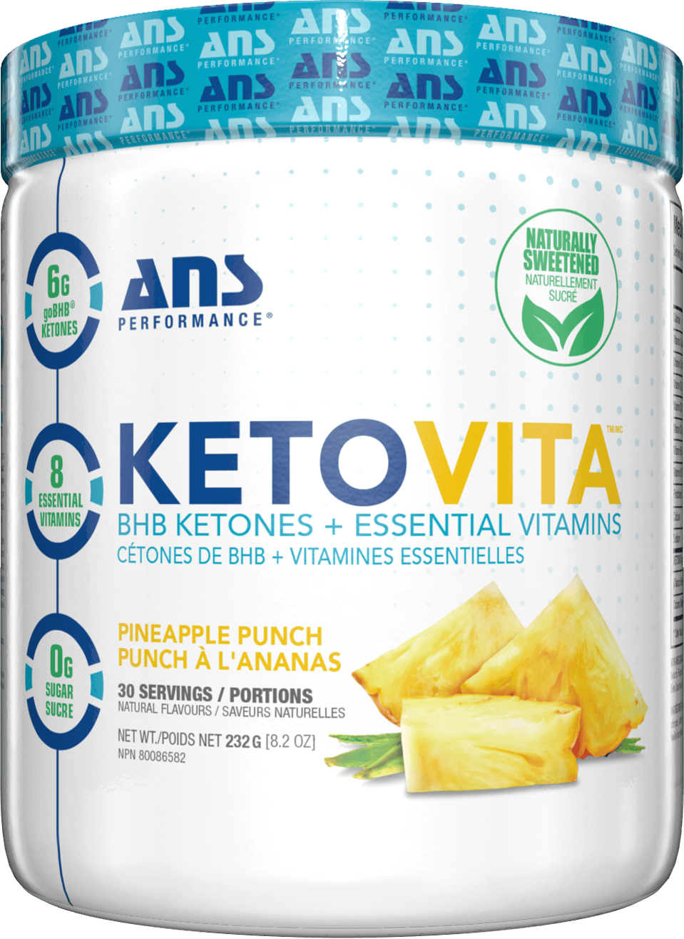 ANS Performance KETOVITA Pineapple Punch