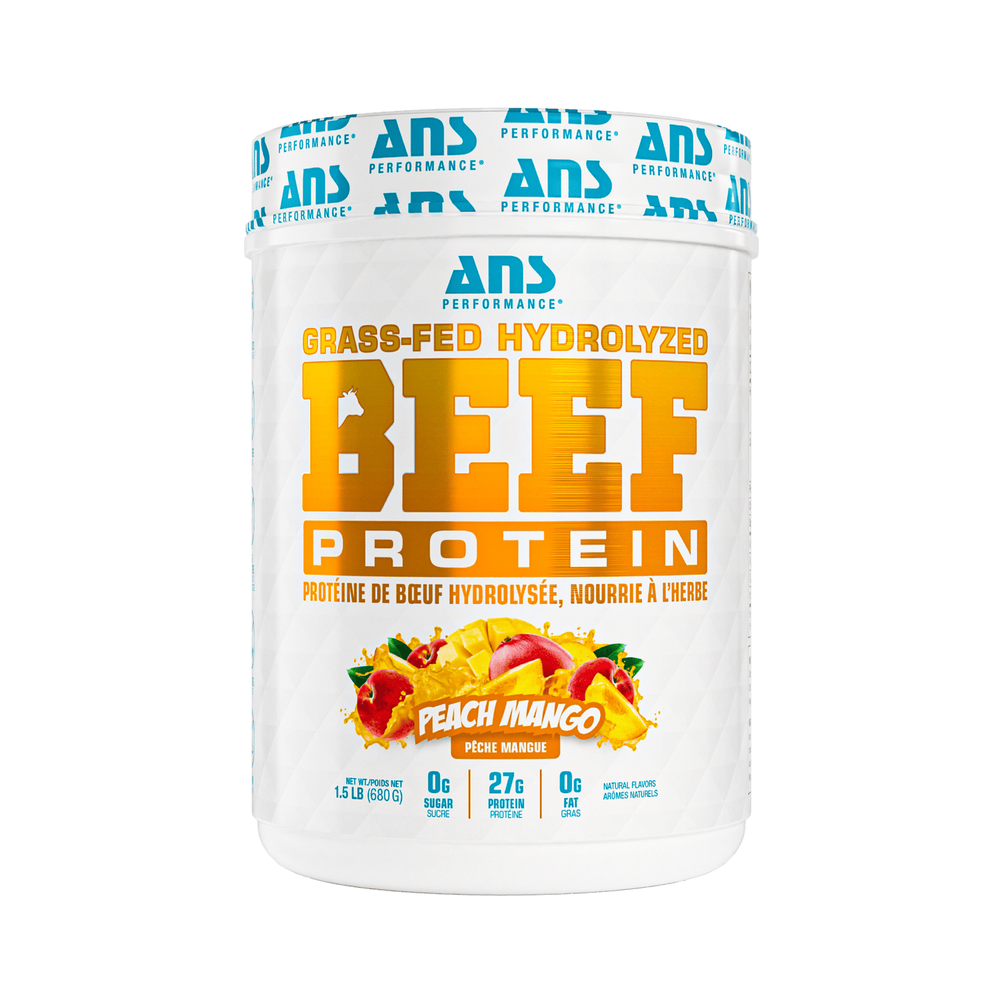 ANS Performance BEEF Protein Peach Mango