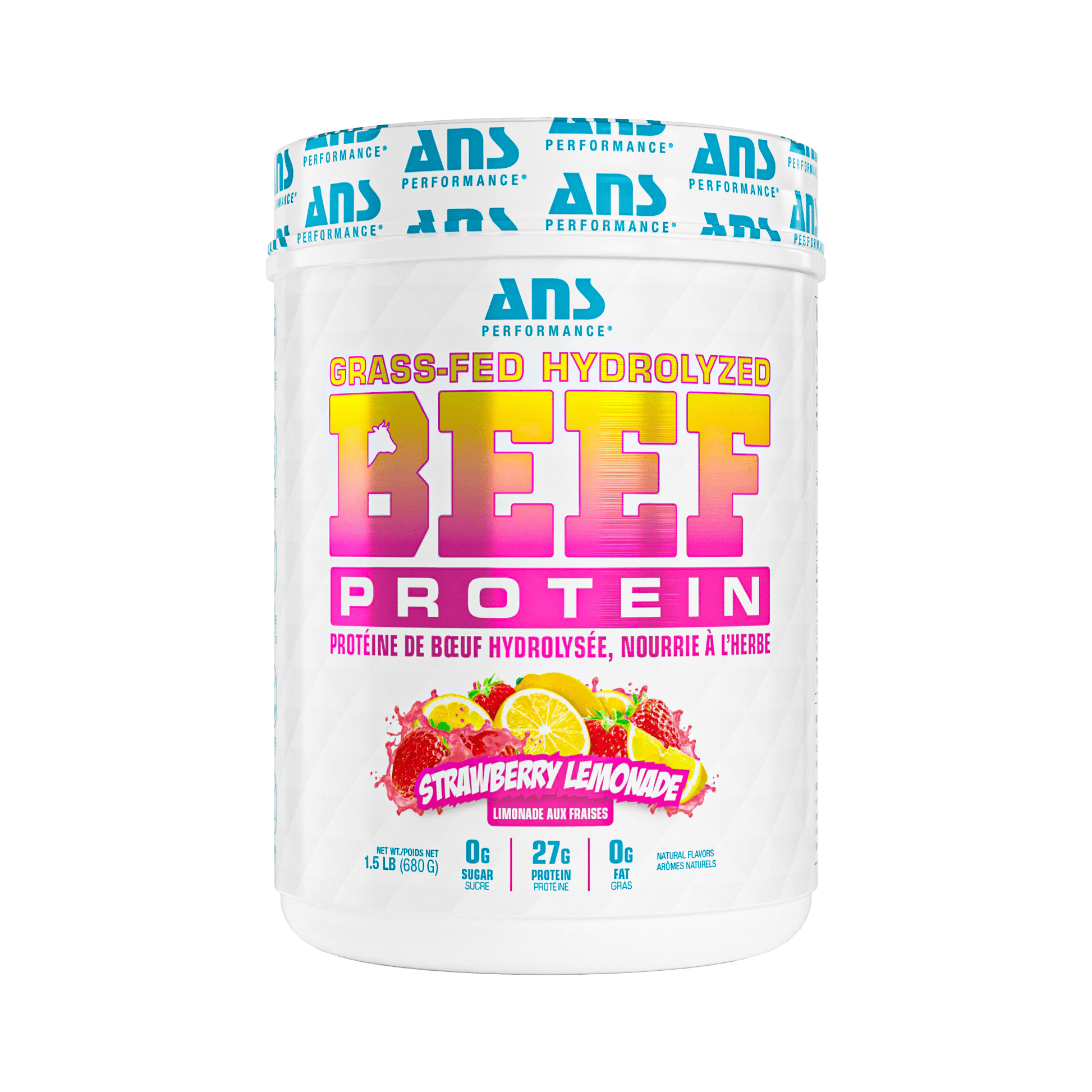 ANS Performance BEEF Protein Strawberry Lemonade