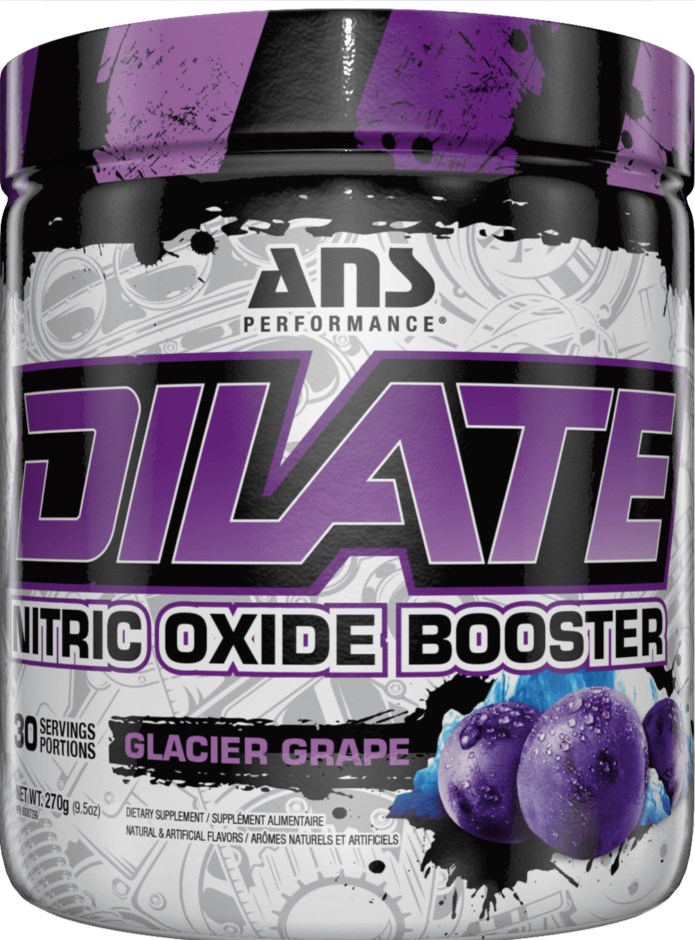 ANS Performance DILATE Nitric Oxide Glacier Grape