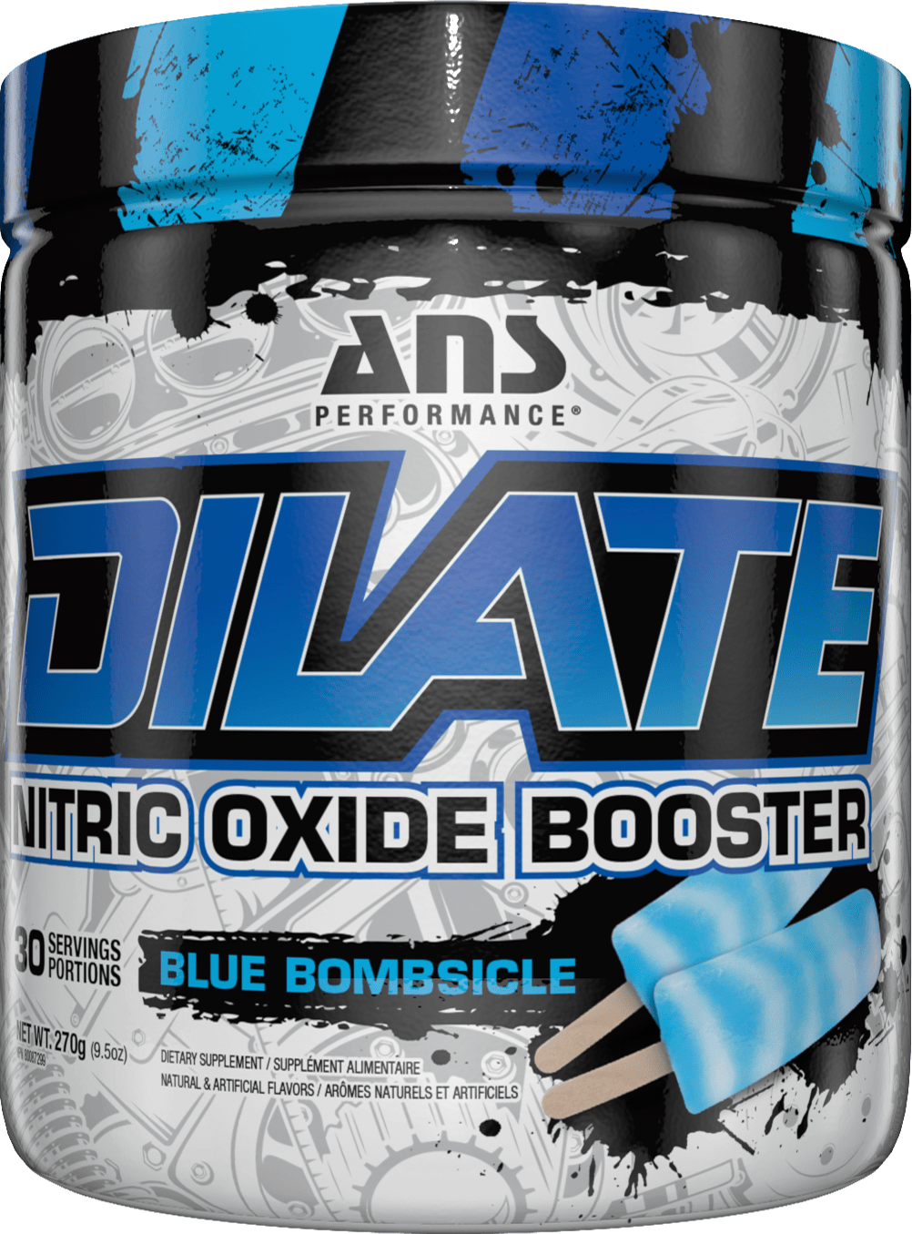 ANS Performance DILATE Nitric Oxide Blue Bomb