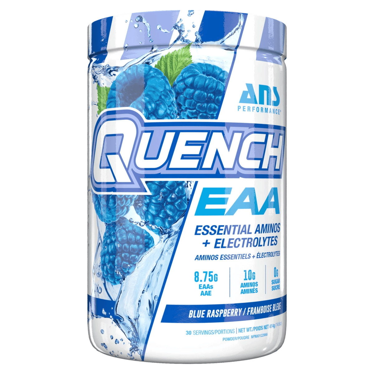 30 Servings Blue Raspberry | ANS Performance Quench EAA Powder
