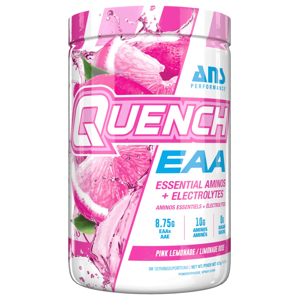 30 Servings Pink Lemonade | ANS Performance Quench EAA Powder