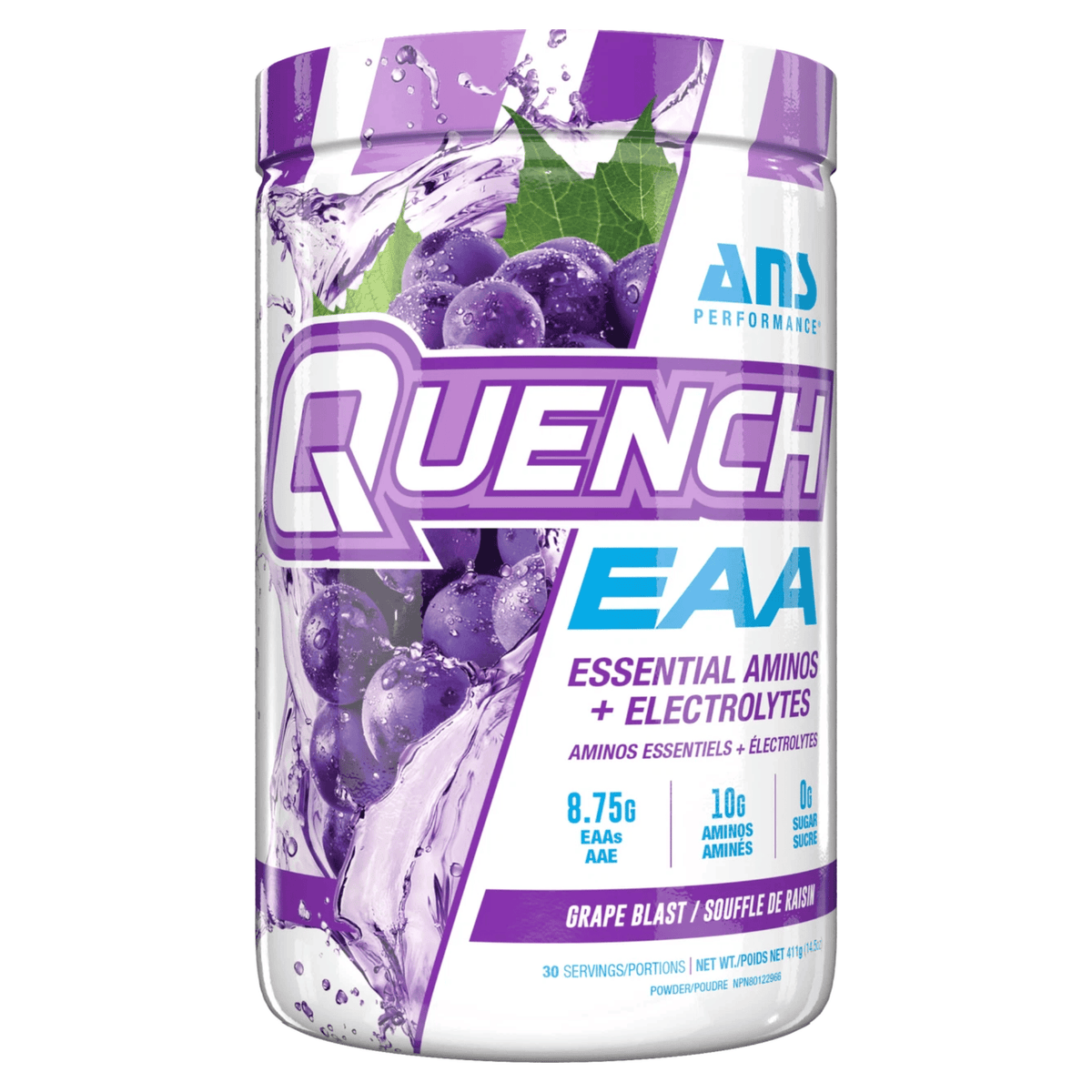30 Servings Grape Blast | ANS Performance Quench EAA Powder