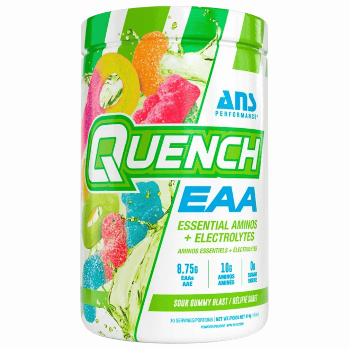 30 Servings Sour Gummy Blast | ANS Performance Quench EAA Powder