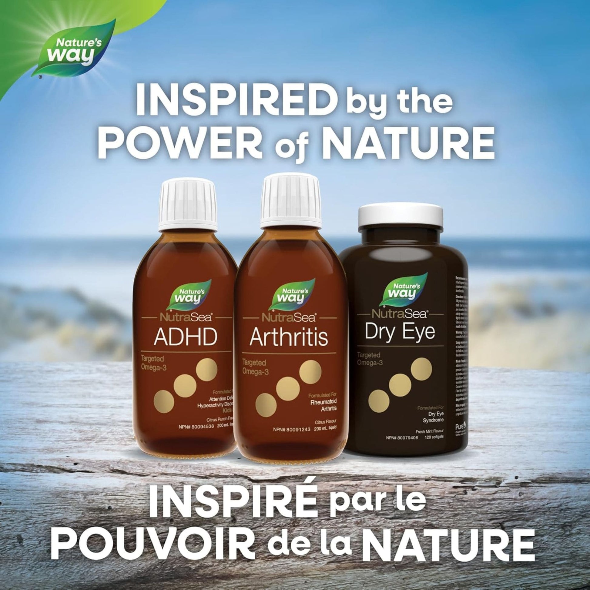 Citrus Flavour, 200 mL | Nature's Way NutraSea Arthritis Targeted Omega-3 Liquid