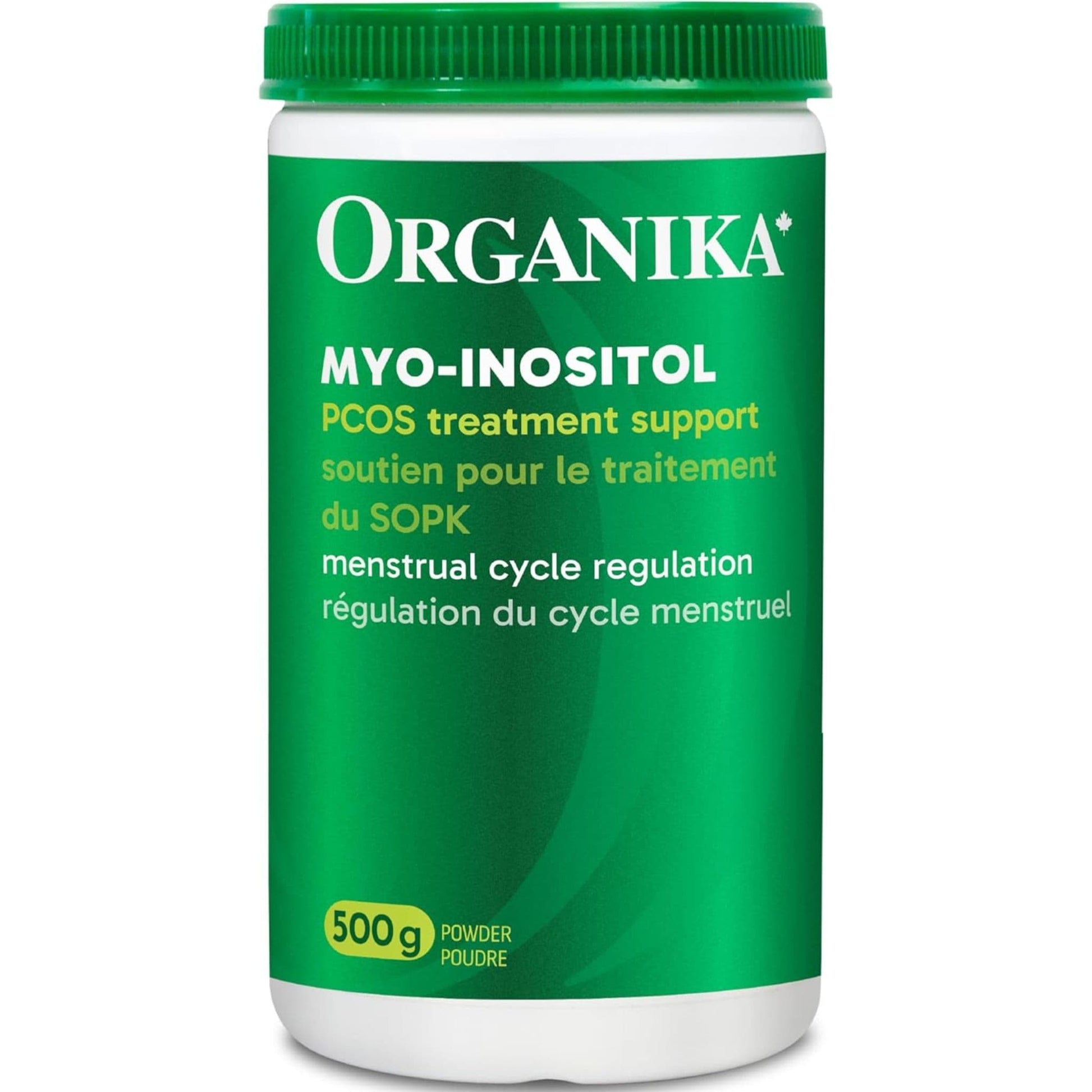 Unflavoured, 500g | Organika Myo-Inositol Powder