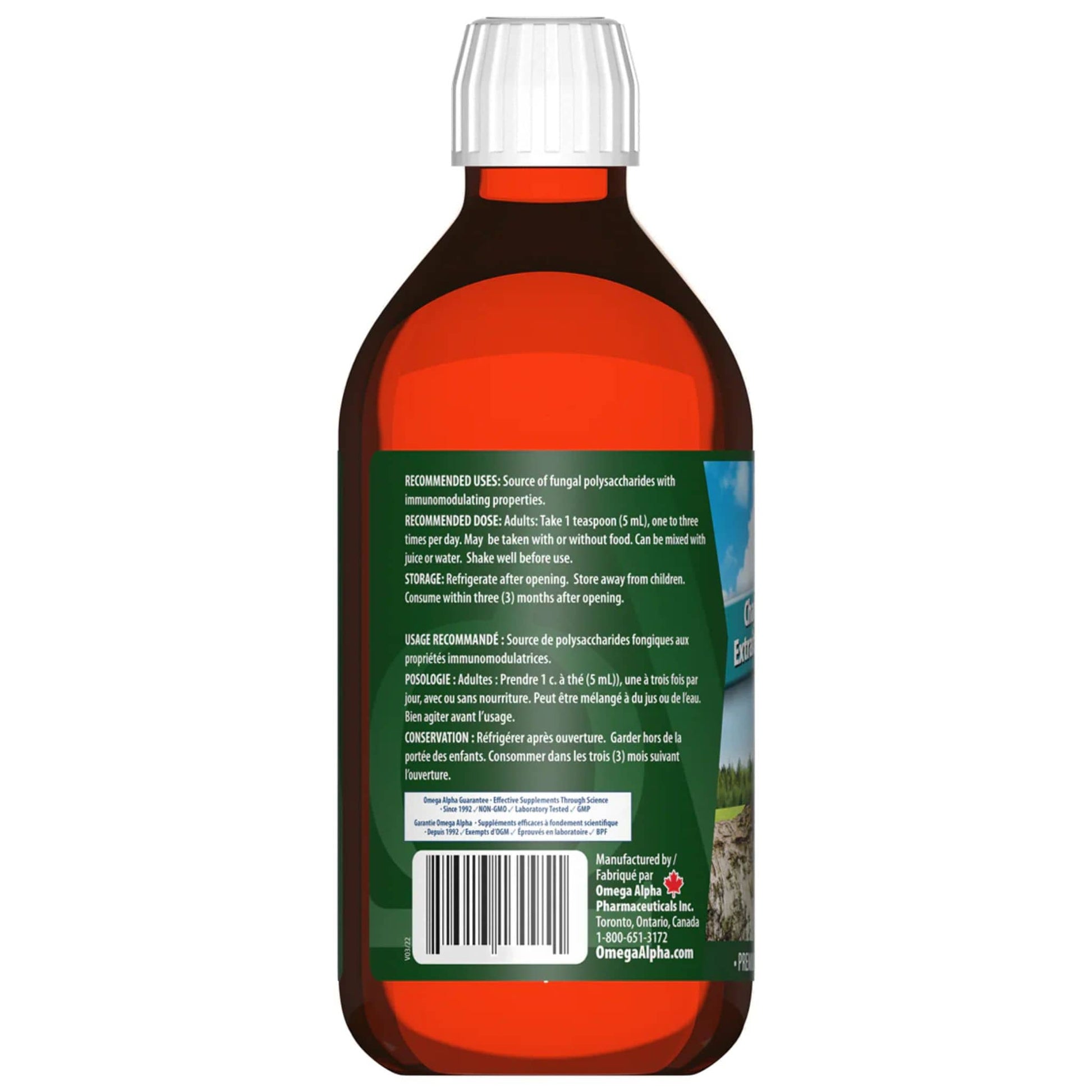250ml | Omega Alpha Cordyceps Mushroom Extract
