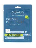 Andalou Naturals Instant Pure Pore Sheet Mask 6 x 18ml