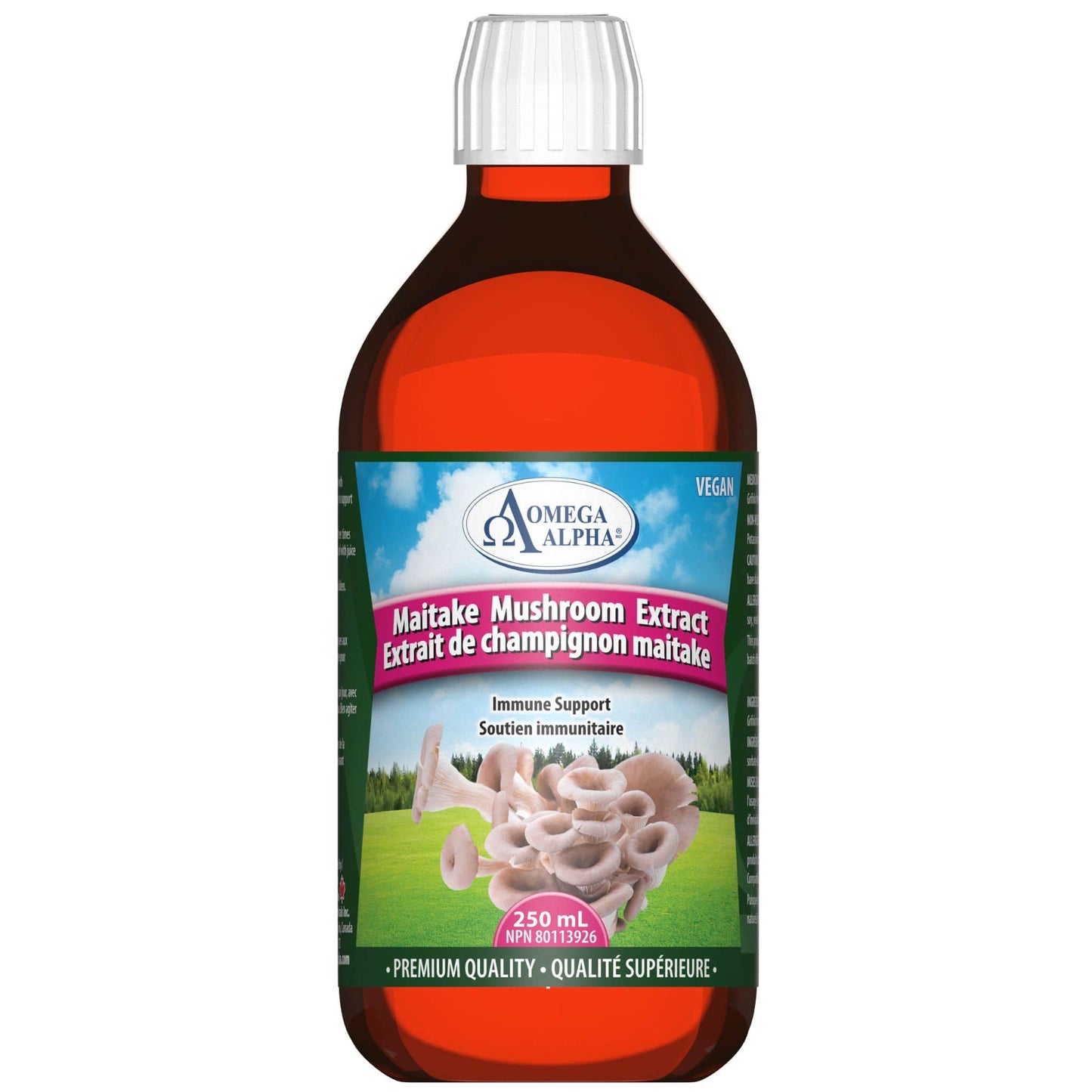 250ml | Omega Alpha Maitake Mushroom Extract