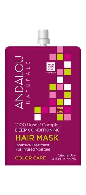 Andalou Naturals 1000 Roses Color Care Hair Mask 6 x 44ml