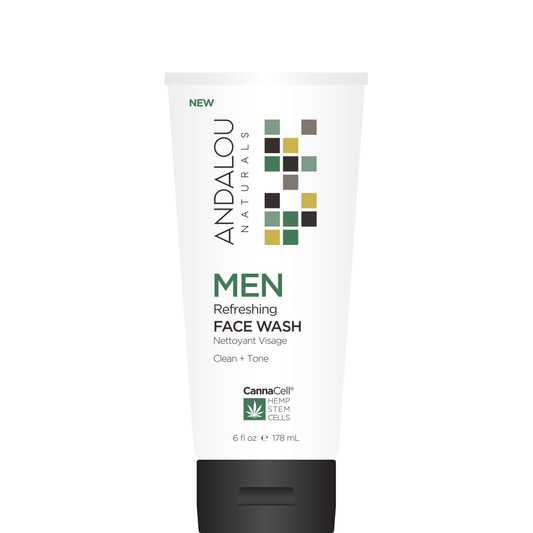 Andalou Naturals MEN Refreshing Face Wash 178ml