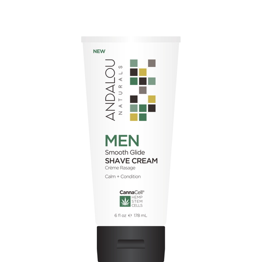 Andalou Naturals MEN Smooth Glide Shave Cream 178ml