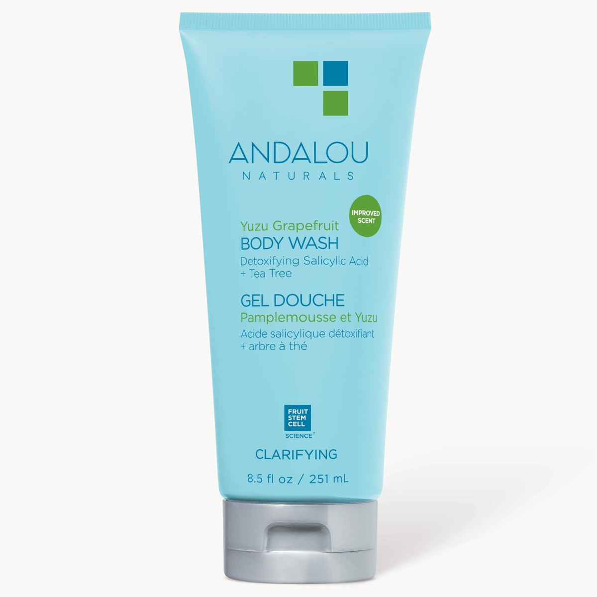 251ml | Andalou Naturals Yuzu Grapefruit Shower Gel