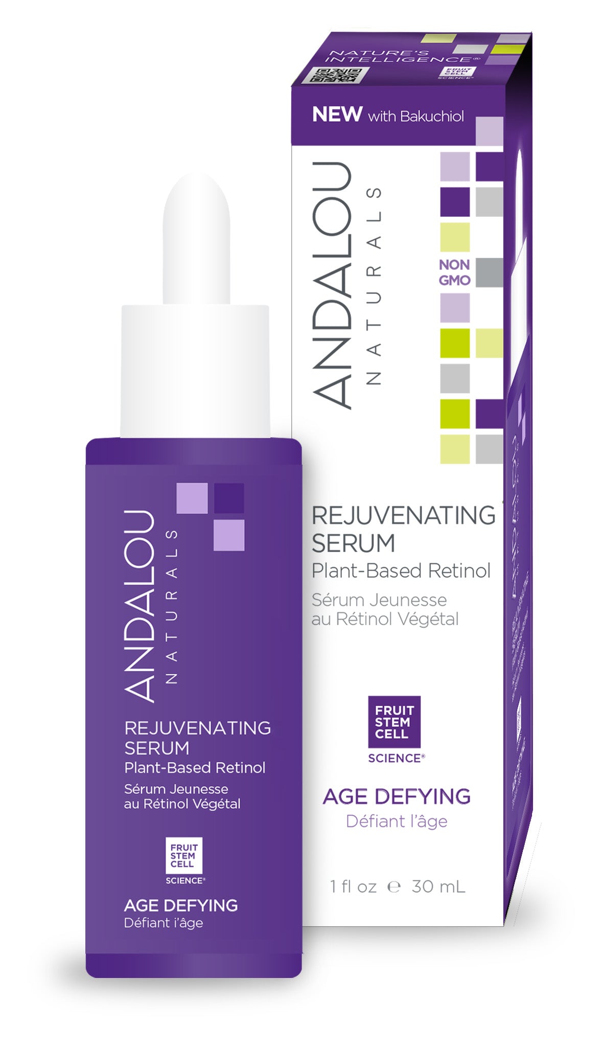 Andalou Naturals Rejuvenating Retinol Alternative Serum 30ml