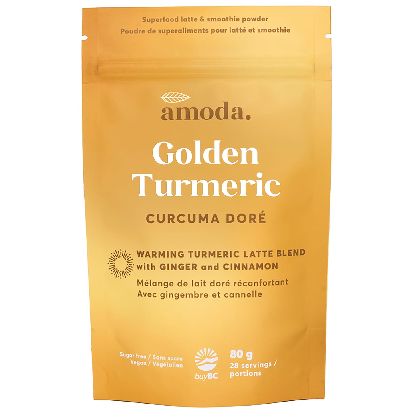 Amoda Golden Turmeric 80g package