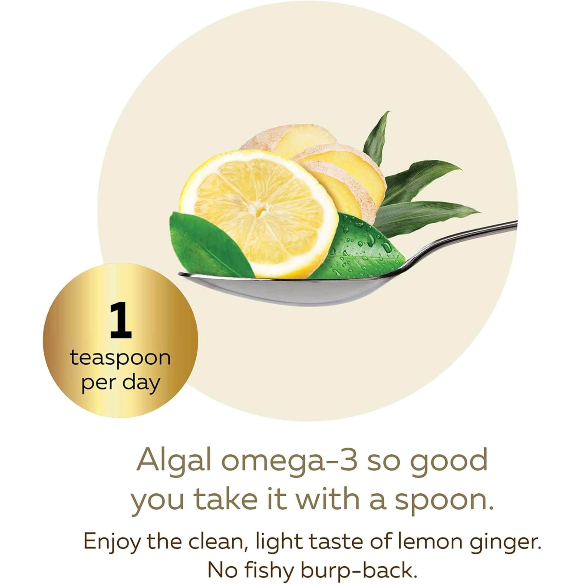 Lemon Ginger Flavour, 200mL | Nature's Way NutraVege Prenatal Targeted Omega-3