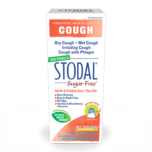 200ml | Boiron Stodal Adult Cough Syrup Sugar Free
