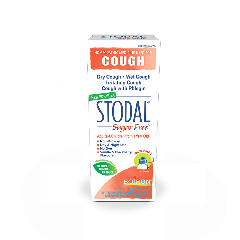 Boiron Stodal Adult Cough Syrup Sugar Free
