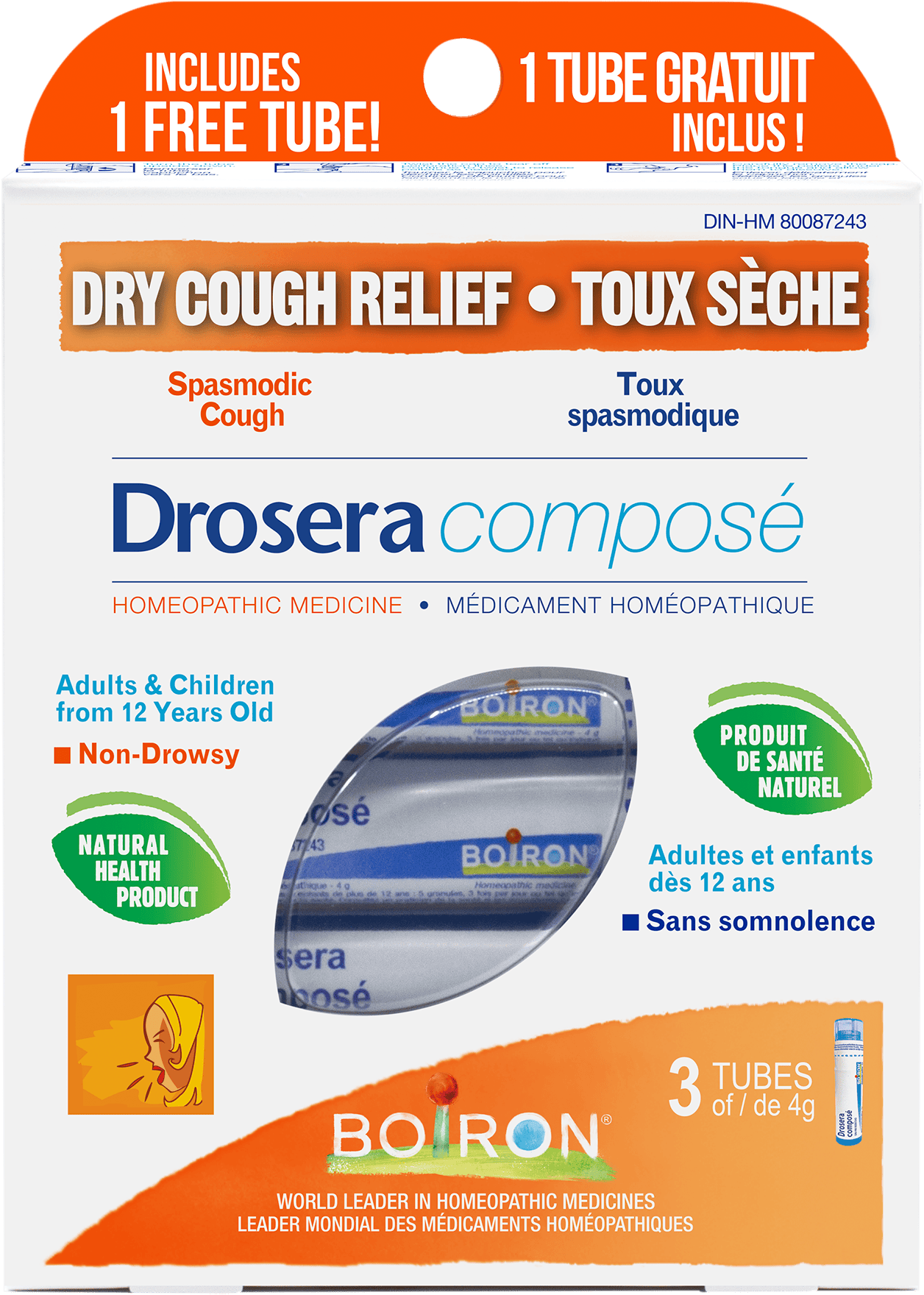 Boiron Drosera Compose Blister Pack