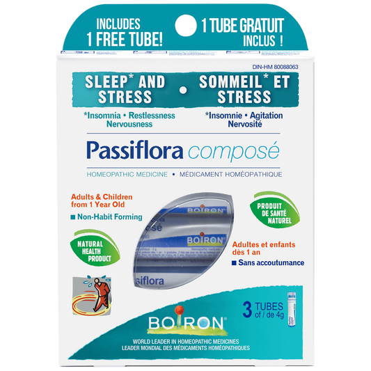 Boiron Passiflora Compose Blister Pack