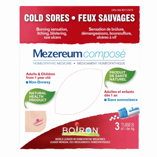 3 Tubes | Boiron Mezereum Compose Blister Pack
