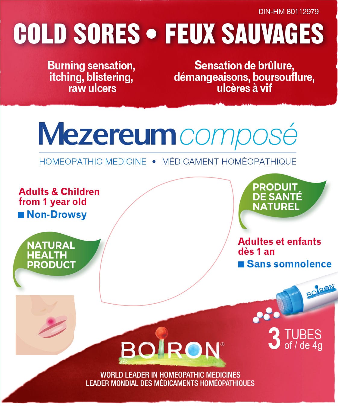 Boiron Mezereum Compose Blister Pack