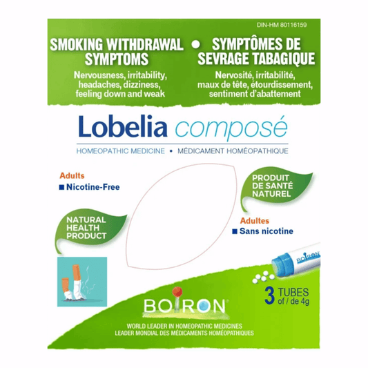 3 Tubes | Boiron Lobelia Compose Blister Pack