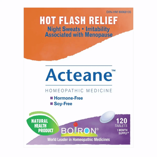 120 Tablets | Boiron Acteane Hot Flash Relief