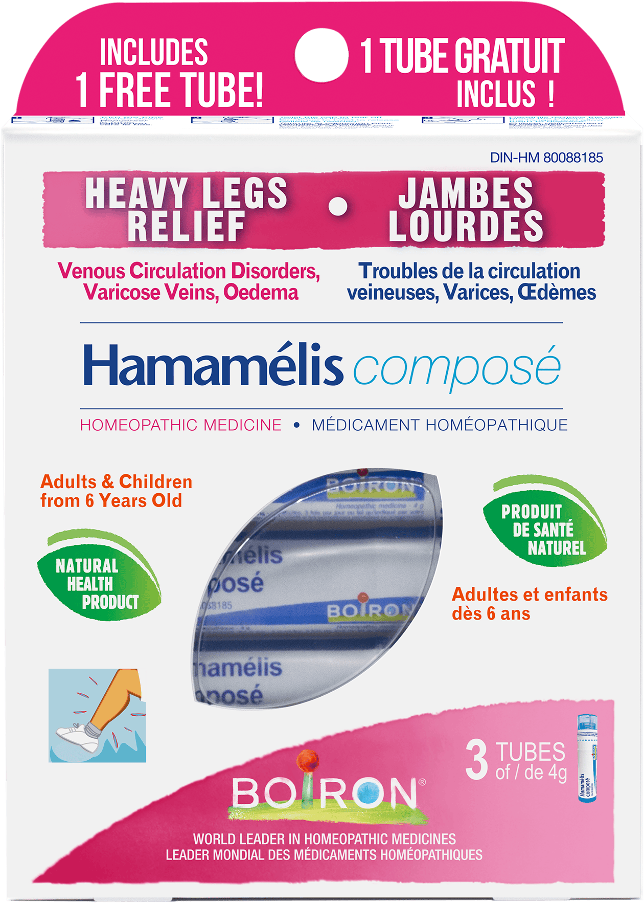 Boiron Hamamelis Compose Blister Pack