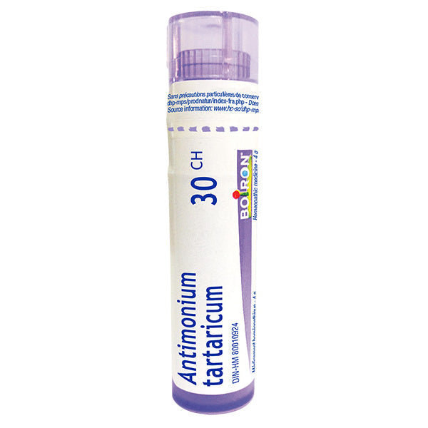 Boiron Antimonium Tartaricum 30ch, 80 Pellets