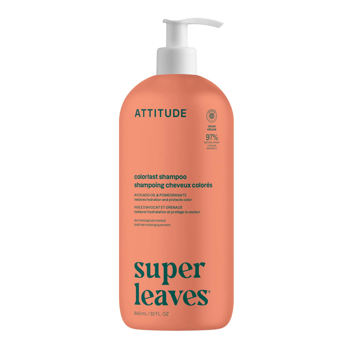 Attitude Super Leaves Colour Protection Shampoo 946ml