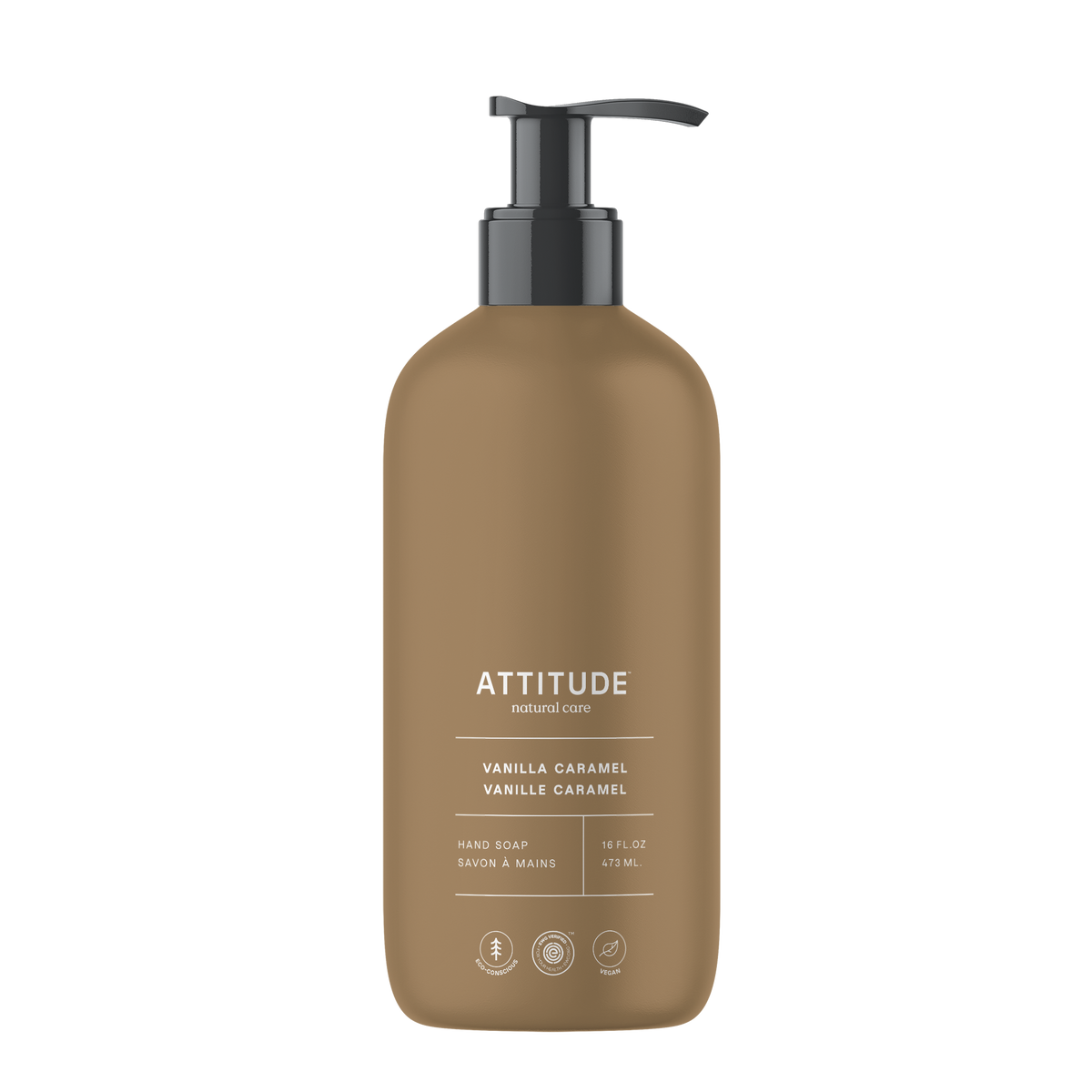 Attitude Seasonal Hand Soap Vanilla Caramel 473ml