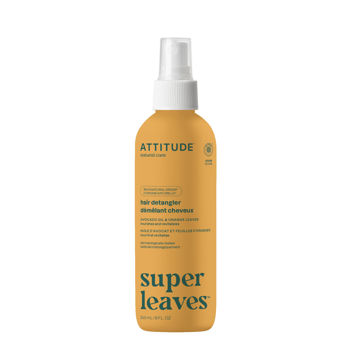 Attitude Hair Detangler Revitalizing (Orange Blossom)