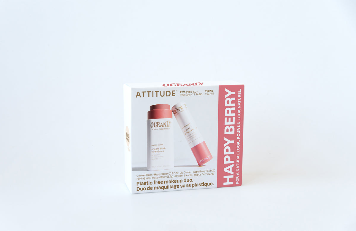 Attitude Oceanly Blush & Lip Gloss Duo Happy Berry Duo