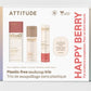 Attitude Oceanly 3-Piece Makeup Set Happy Berry (Blush, Sunset Glow Highlighter, Lip Gloss) 3-Piece Set