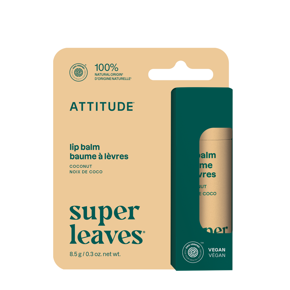 Attitude Lip Balm Coconut 8.5g