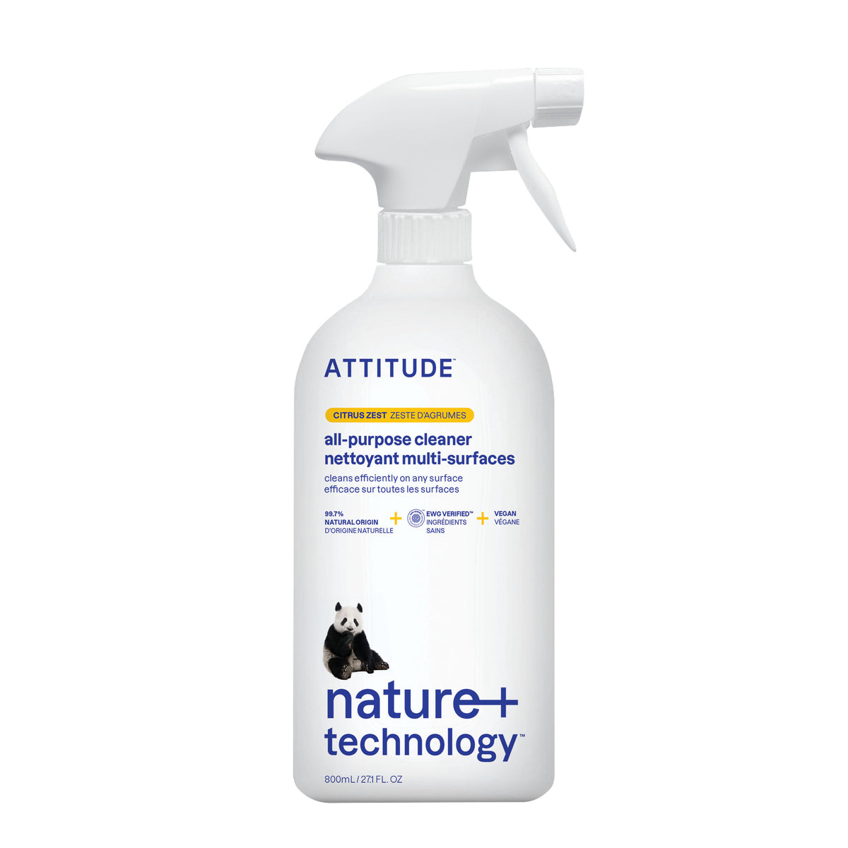 Attitude All-Purpose Cleaner Citrus Zest 800ml