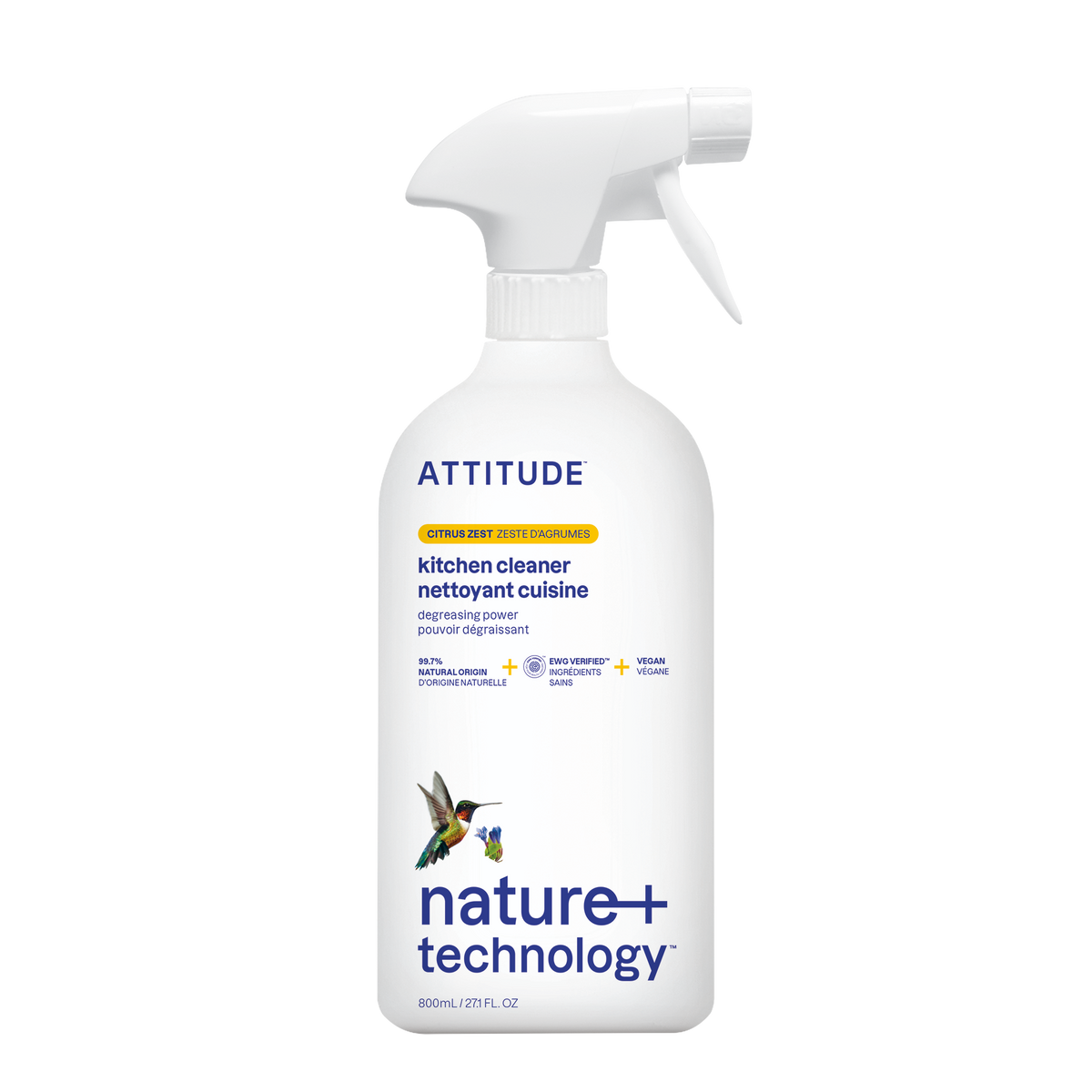 Attitude Kitchen Cleaner, Citrus Zest Citrus Zest 800ml