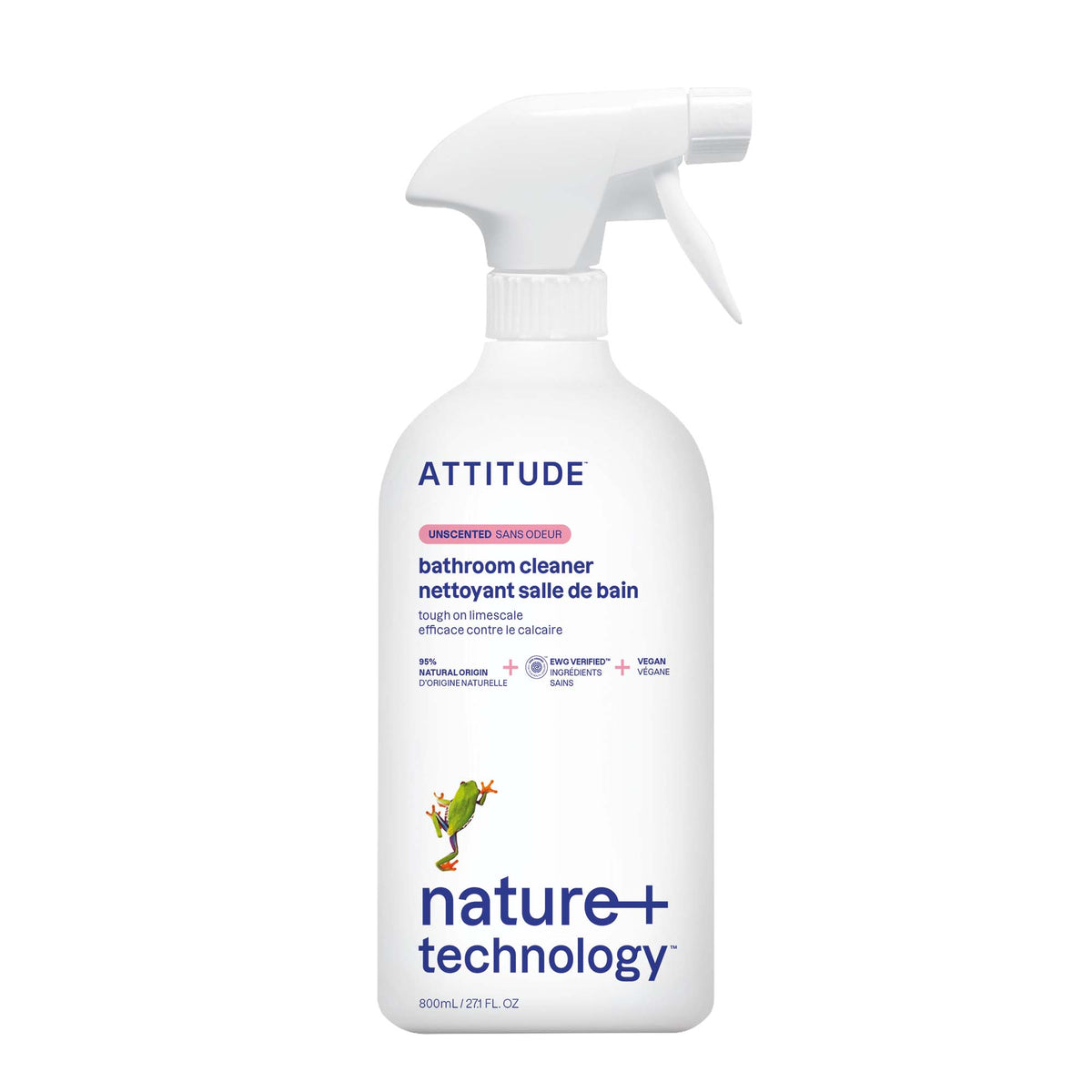 Attitude Bathroom Cleaner Unscented 800ml