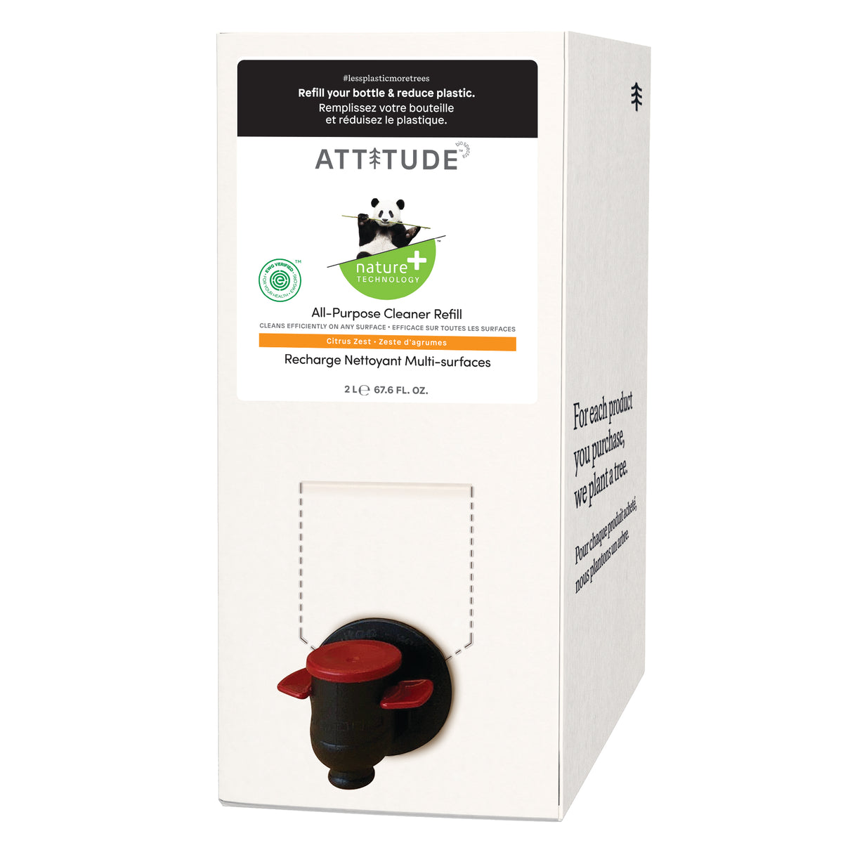 Attitude All-Purpose Cleaner Citrus Zest 2L
