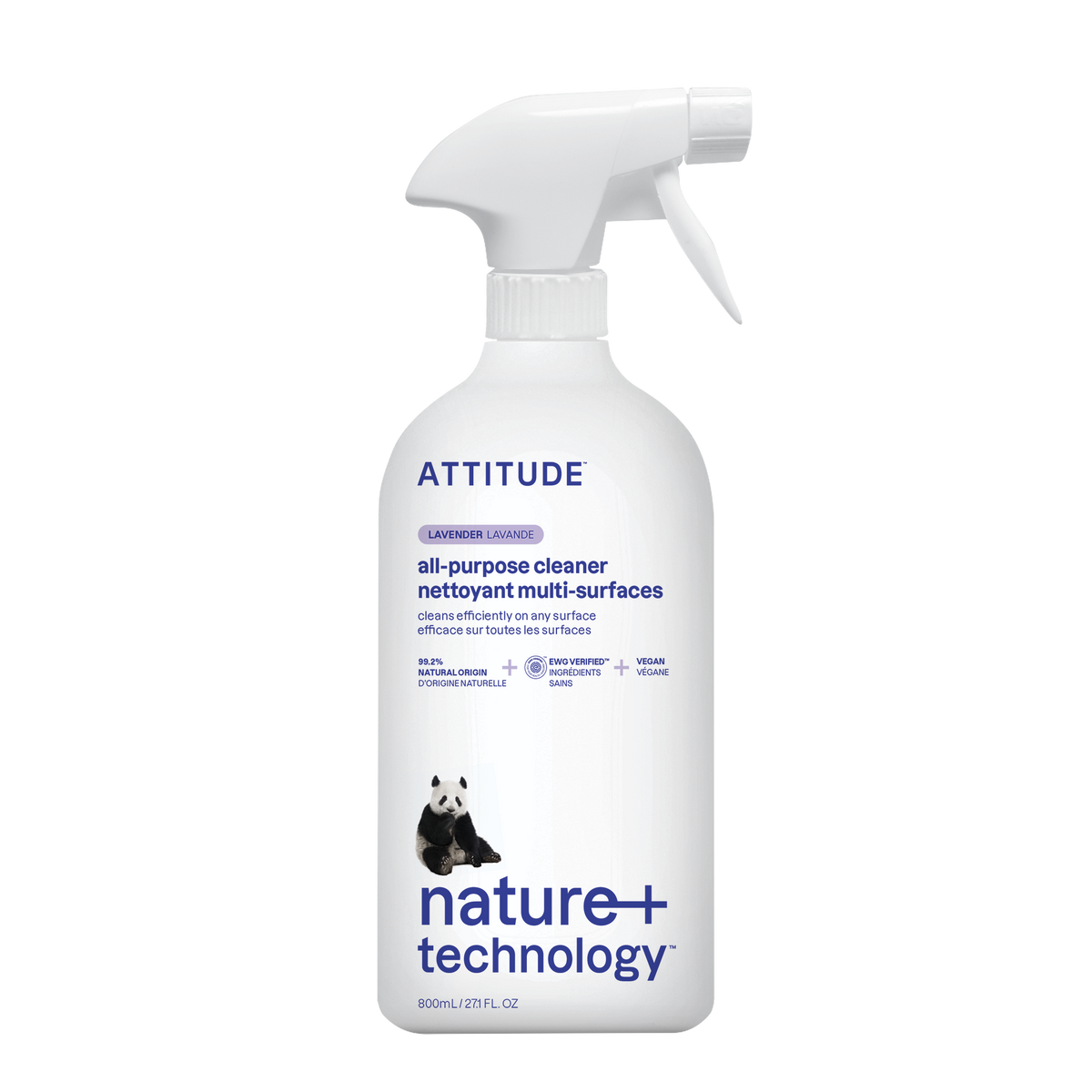 Attitude All-Purpose Cleaner Lavender 800ml