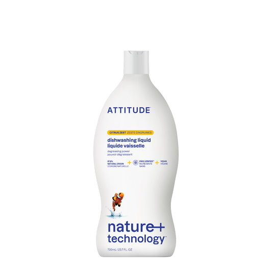 Attitude Dishwashing Liquid Citrus Zest 700ml