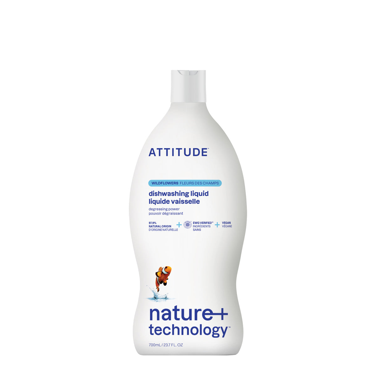 Attitude Dishwashing Liquid Wildflowers 700ml