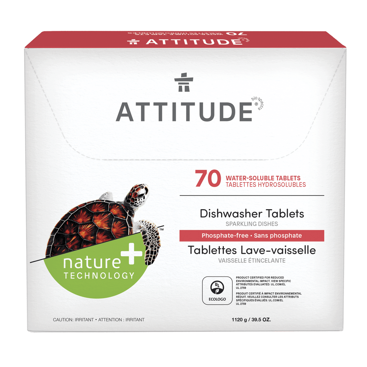 Attitude Dishwasher Detergent Tablets 70 Tablets