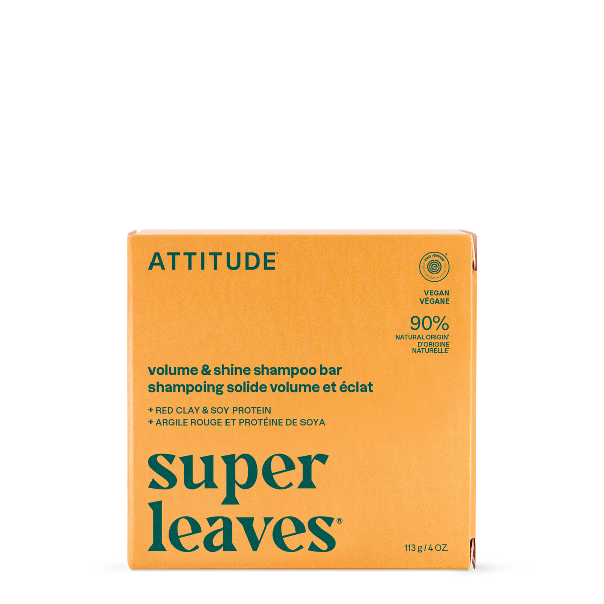 Attitude Shampoo Bar Volume & Shine (Fine Hair) 113g